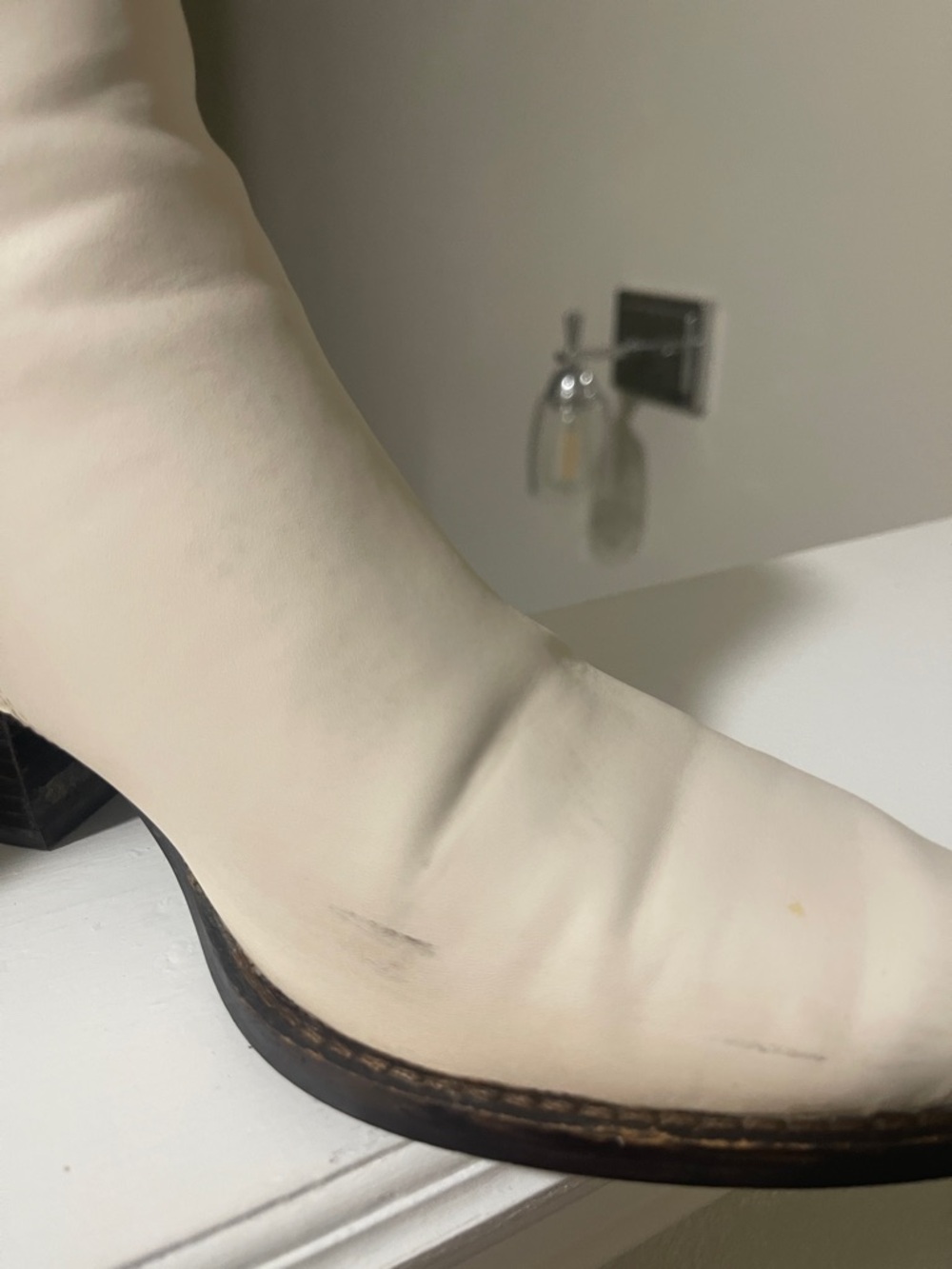 Women’s Ivory Coach Booties - Picture 7 of 7